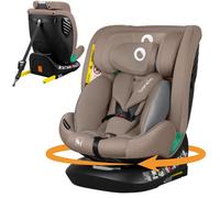 Siège-auto évolutif LIONELO Bastiaan One i-Size - Base pivotante 360° -ISOFIX - 40-150 cm - 0 -36 kg - Groupe 0+/1/2/3 - Beige