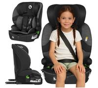 Siège auto évolutif LIONELO Billy i-Size - ISOFIX - 76-150 cm - Assise large - Groupe 1/2/3 - Gris
