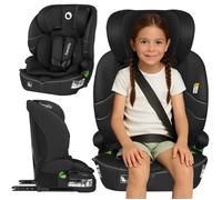 Siège auto évolutif LIONELO Billy i-Size - ISOFIX - 76-150 cm - Assise large - Groupe 1/2/3 - Noir