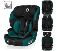 LIONELO LEVI ONE I-SIZE Siège auto bébé 76-150 cm, groupe 1 2 3, protection latérale, 10 degrés de réglage de l’appui-tête, accoudoirs inclinables confortables, R129 i-Size