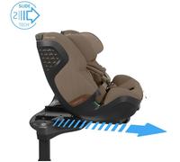 Siège auto évolutif Maxi-Cosi Pearl XL Slide Pro, Pivotant et coulissant, ISOFIX, 3 mois à 12 ans, Authentic Truffle