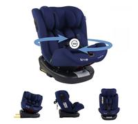 Siège auto i-size Mobiclinic 360° Pivotant ISOFIX 40-150 cm, de la naissance à 12 ans (0 - 36 kg) Top Tether Réglable Bleu Pandafix