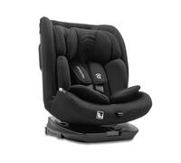 Siège auto i-Size pivotant à 360° avec Isofix dès la naissance jusqu'à 150 cm - Contre-amarche jusqu'à 105 cm - Harnais 5 points, coussin réducteur et housse lavable - Asalvo Protocare Noir