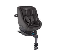 Graco Turn2Me i-Size R129, siège-auto rotatif à 360° ISOFIX, de 40 à 105 cm (de la naissance jusqu'à environ 4 ans), Harnais à 5 points et position allongée, gris/noir, Heather