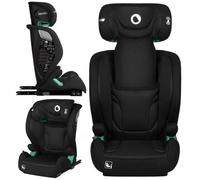 Siège-Auto Isofix - Lionelo Igo I-Size - Assise Large - 100-150 Cm - Protection Latérale Supplémentaire - Groupe 2/3 - Noir Multicolore