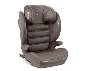Siège auto KikkaBoo i-TRACK i-Size, 100-150 cm, siège auto groupe 2-3 ISOFIX, de 3,5 à 12 ans, de 15 à 36 kg, siège auto, Système de protection latérale SPS, appui-tête réglable en 12 positions, beige