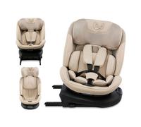 Siège Auto Kinderkraft 40-150cm XPEDITION 3 i-Size, 0-36kg, ISOFIX, Top Tether, 5× Plus Sûr, Rotation 360 °, SPS+ & H-GUARD+, Beige