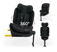 Siège Auto Kinderkraft I-360 2 PLUS i-Size 40-150 cm ISOFIX pivotant 360° RWF/FWF AIR FLOW Noir