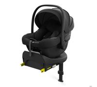 Kinderkraft I-LITE Siège Auto avec base ENDURA SAFE FX, siège auto pour bébé, i-Size, 40-87 cm, rotatif, ISOFIX, ERGO PAD, système modulaire, léger, 3,2 kg, harnais 5 points, 0-12 ans, Black