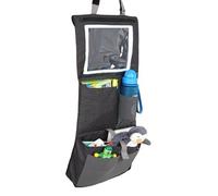 siège auto organisateur 31 x 60 x 6 cm polyester noir