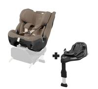 Siège auto Pearl XL Slide Pro Authentic Truffle avec base