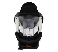 Siège-auto Pivotant 360° ZELI - i-Size Évolutif 40 à 150 cm (0-36 kg) - Isofix & Top Tether Gris sans canopy