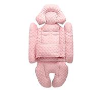 Siège auto pour bébé - Soutien de la tête et du corps pour les tout-petits | soutien doux de la tête et du corps pour sièges auto pour bébé | Coussin respirant pour poussette et confort d'assise pour