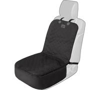 Siège auto pour chien, box pour chien, lit pour chien, box de transport, banquette arrière, couverture pour chien, panier pour chien, lit pour chat, pour petits chiens, noir, (48x43 cm)