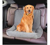 Siège Auto pour Chien de Grande et Moyenne Taille, Siege Auto Chien avec Ceintures, Sangles de Fixation et Sac de rangement
