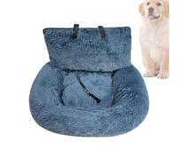 Siège Auto pour Chien,Doudou Coussin de Voiture pour Chiot | Coussin de Voyage Antidérapant pour Animal en Voiture Aventure Camping Route Visite Vétérinaire