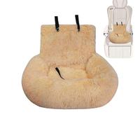 Siège Auto pour Chien,Doudou Coussin de Voiture pour Chiot | Coussin Lavable Confortable pour en Voiture Camping Visite Vétérinaire Trajets Quotidiens
