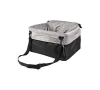 Siège Auto pour Chien Gris Panier de Voiture Caisse Cage Chat Animaux