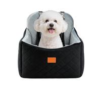 Siège auto pour chien | Lit de voyage en mousse à mémoire de forme | Coussin pour chien, voiture, SUV, camionnettes, zone de chargement, voyages quotidiens et longs, vacances, visites vétérinaires