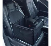 Siège Auto pour Chien pour VW Amarok Arteon Atlas Atlas Cross Sport, Siège D'appoint pour Chiot, Pliable Lavable Housse de Siège pour Chien,B/Black