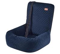 Siège auto pour chien, rehausseur amovible lavable pour animal de compagnie pour siège arrière et siège avant, housse souple et antidérapante, lit de voyage pour chien et chat de petite, moyenne et