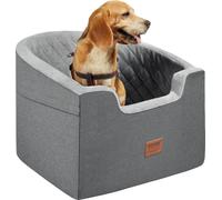 VEVOR Siège d'auto pour chien petit et moyen animaux de compagnie 25 kg gris