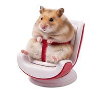 Siège Auto pour Hamster,Sac de Transport Réglable pour Petits Animaux de Compagnie,Fixation sur Grille D'aération,Harnais 5 Points et Base Magnétique pour Petits Animaux comme Les Cochons d'Inde
