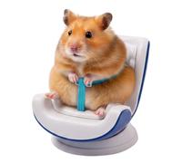 Siège Auto pour Hamster,Sac de Transport Réglable pour Petits Animaux de Compagnie,Fixation sur Grille D'aération,Harnais 5 Points et Base Magnétique pour Petits Animaux comme Les Cochons d'Inde
