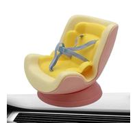 Siège Auto pour Poupée avec Ventilation | Siège de Sécurité pour Petites Poupées | Ornement de Décoration de Table, Réplique Miniature de Auto pour Jouets en Peluche et pour