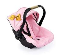 Siège auto pour poupée - BAYER DESIGN - Accessoires - Rose doré - Convient - Easy Go - Ceinture