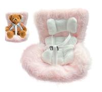 Siège Auto Pour Poupée Bébé,Ornement Mignon Pour Voiture - Accessoire de Mode Souple pour Collectionneurs Filles