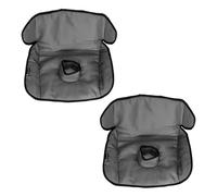 siège Auto Protect Piddle Pad | Couverture pour Entraînement aux Toilettes | Convient à Tous les Auto et Bébés | Garde le Siège Propre et Sec (Grise) Pack de 2