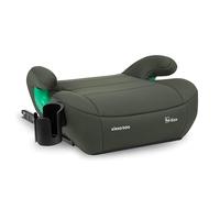 Siège auto rehausseur KikkaBoo i-POP, i-Size, pour enfant mesurant de 125-150 cm, siège auto groupe 3, rehausseur ISOFIX, de 7 à 12 ans, 22 à 36 kg, siège auto, vert militaire