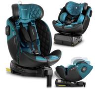 Siège auto rotatif - NUKIDO - 0-36 kg - Noir/Bleu - ISOFIX - Rotation 360° - ECE R129 - i-Size - Protection latérale SIP