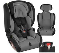 Siège auto - TECTAKE - Harnais SOPHIE à 5 points avec protection contre les chocs latéraux charge maximale 36kg - Gris foncé/Noir