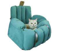 Siège automatique pour animaux - Siège pour petits chiens, sac de transport pliable | Lit de voyage avec pute pour chiots, sac de transport avec côtés flexibles, sac sûr aju