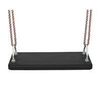 Siège balançoire Enfant Caoutchouc Noir renforçé 2 Cordes Suspension