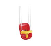 - Siège Balançoire Pour Bébé En 2 Parties - Rouge