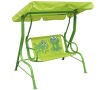 vidaXL Siège balançoire pour enfants vert