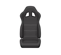 Siège baquet auto sport en tissu racing professionnel, réglage double côté, dossier réglable 90-180°, maintien latéral renforcé