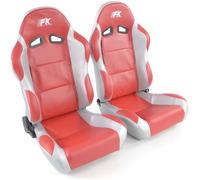 siège baquet Set Racing (1xgauche+1xdroit) Roug…