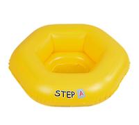 Siège bébé 67x63 cm siège flottant jusqu´à 11 kg aide flottante 3 chambres à air