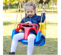 Siège Bébé Balançoire Enfant avec Dossier évolutive Balançoire extérieure pour les enfants