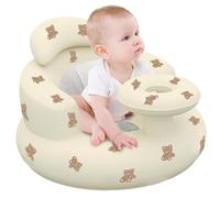 Siège bébé gonflable, chaise de bébé gonflable imprimé avec une pompe à air intégrée, faire exploser des sièges de sol pour les bébés pour s'asseoir