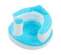 Siège bébé gonflable CHEOTIME Upgrade Surround pour bébés, chaise d'apprentissage en PVC souple avec plateau pour tout-petits de 3 à 12 mois, siège de sol Sit Me Up pour apprendre