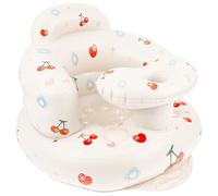 Siège bébé gonflable pour bébé à partir de 3 mois, portable, pompe à air intégrée, avec soutien dorsal pour les voyages, l'apprentissage de l'alimentation, l'apprentissage de l'assise, (C)