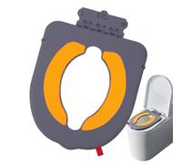 Siège Bébé Pot De Chambre Pour Toilette | Siège de Toilette Pliable Enfant avec Poignées pour Voyage - Coussin d'Apprentissage avec Ventouses pour Garçons et
