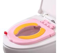 Siège Bébé Pot - Siège de Toilette Pliable Enfant avec Poignées pour Voyage | Coussin d'Apprentissage avec Ventouses pour Garçons et