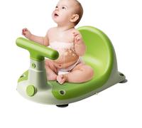 Siège bébé pour baignoire, siège de bain pour bébé - Tabouret de dessin animé pour la douche pour - Silaire de bain pour bébé en forme de moto