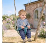 Siège Bébé Pour Portique Balançoire 1,9 M - 2,5 M Pour Enfants Vert TU